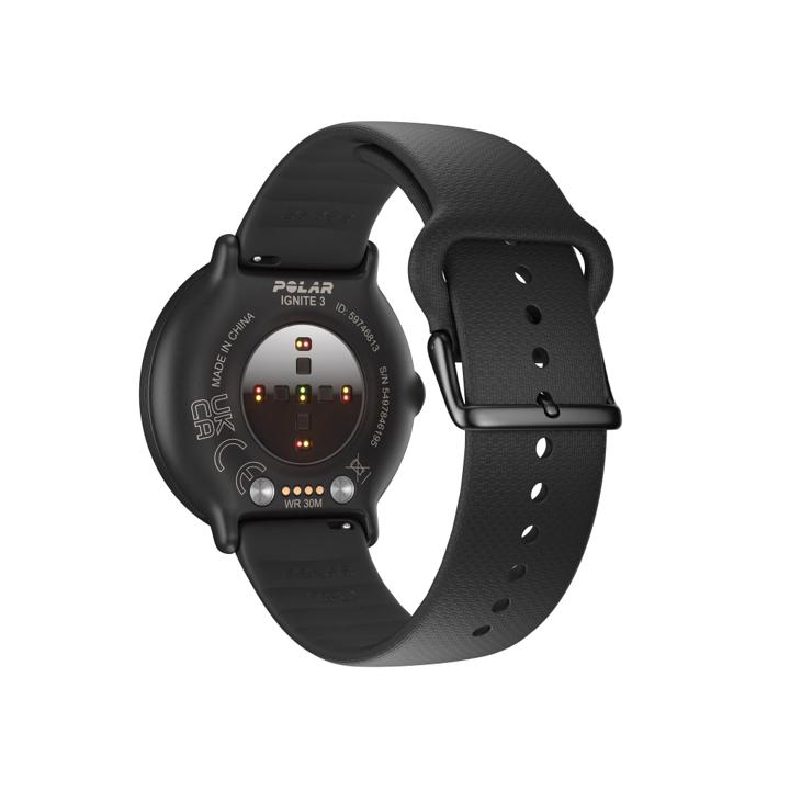 Polar Ignite 3 GPS Smartwatch - Black