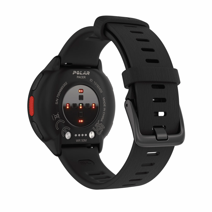Polar Pacer GPS Multisport Watch - Black