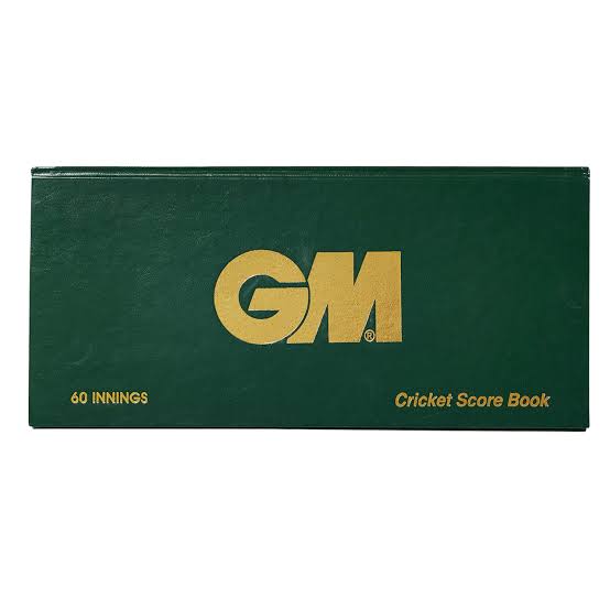 Cricket Score Book - 60 Innings