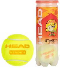 Head Tip Orange Tennis Ball